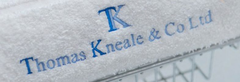 	Branded Towels: Bespoke, Customised, Embroidered Image