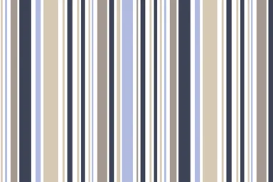 Candy Stripe Navy & Taupe