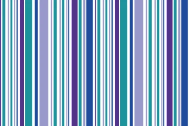 Candy Stripe Purple & Teal