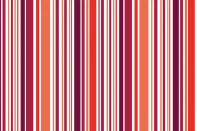 Candy Stripe Red & Plum